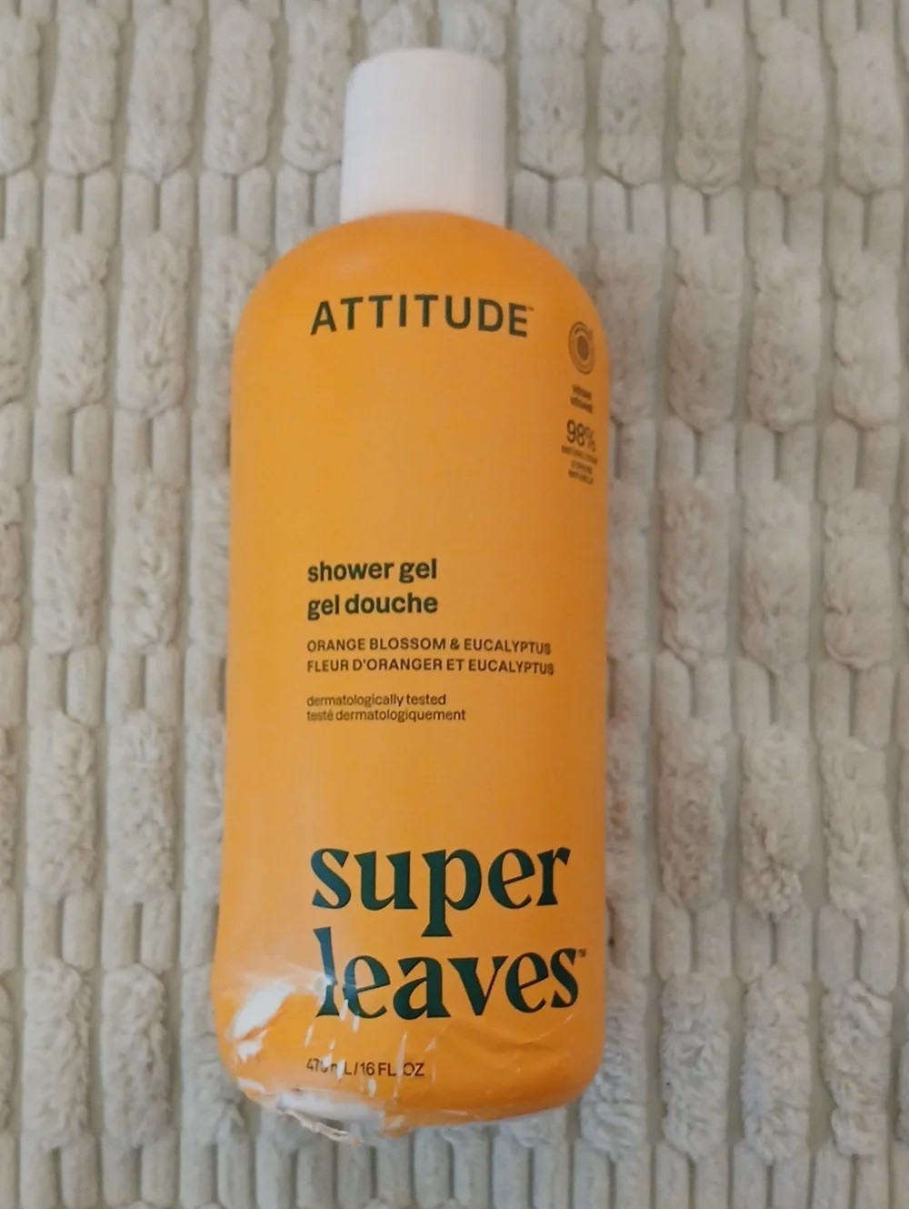 ATTITUDE Super Leaves Body Wash, EWG Verified Shower Gel Unisex